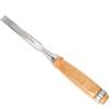 ViaGasaFamido Sfalcano in Legno 12 Mm con Manico in Legno, Acciaio del Vanadio Cromatico, Adatto Alla Lavorazione del, Fori di Perforazione e Fai - -te Manuale