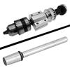 Cosiki Drill Chuck, Strumenti per Tornio Drill Chuck Arbor Morse Taper Arbor Wood Lathe Accessori per Tornio (Drill Chuck Connection Rod (Tipo B16))