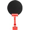 Chidlantu Welding Blackout Panel 18 cm Round, Portable Clip On Welding Helmet Cover, Adjustable Flame Retardant Eye Protection for Arc Welding with Bracket for MIG TIG Stick Welding