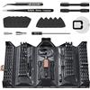 JAKEMY - Mini set di cacciaviti di precisione, 180 in 1, kit di riparazione per computer portatile, punte magnetiche multi-bit per fai da te, computer, PS5, Xbox, RC auto, gioielli, occhiali, orologi,