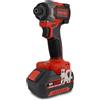 STAYER Avvitatore a batteria da 18 V, IS 230 L2024, motore BRUSHLESS, coppia di serraggio 230 Nm, 9 modalità di lavoro, compatibile con la gamma L20. (Include 2 batterie da 4 Ah.+ caricatore + valigetta)