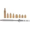 Generic Adattatore per Saldatore con Inserti Dado in Ottone M2-M8: Kit di Sostituzione Punta Semplice e Veloce per Saldatore TS100/TS101, Ideale per Utenti TS936/PTS200