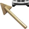 Generic 1/2 punte per saldatura paraurti auto, kit per saldatore, punta per saldatore resistente al calore, punte di ricambio per saldatori pesanti da 80 W, riparazione di pelle e paraurti auto