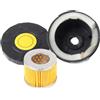 DORFEY 32mm Silenziatore compressore aria Silenziatore Filtro aria di aspirazione Elemento filtrante silenzioso for macchina olio Pompa aria Riduttore di rumore(25mm)