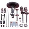 LIWaaGe Adatto for albero a camme for motosega a olio GX390 13HP con bilanciere, piastra di spinta, bilanciere, alzavalvola 14100-ZF6-W01, 14410-ZE3-013