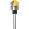 cskky Fresa for scanalature finte for pannelli da 3/4 di pollice - for lavorazione del legno con gambo 6/6,35/8/12/12,7 mm for utensili for .oth