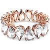 Swarovski Anello VITTORE:Ring Pear CZWH/Ros 2 55 5585425 Marca, Única, Metallo, Nessuna pietra preziosa