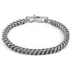Guess Bracciale da Uomo Collezione My Chains. Bracciale con Catena in Acciaio di Colore Acciaio E Nero. Misura: L. La Referenza È Jumb01338Jwstl