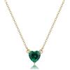 S'Agapõ Collana Girocollo Donna, Collana Donna in Acciaio e Zirconi con Simbolo Cuore | Collezione Dazzly - SDZ62