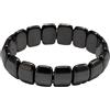 Generico Bracciale in Ematite Uomo, Bracciale in Ematite Hermios, Braccialetto Regolabile in Ematites Magnetica, Favorisce Naturalmente Il Metabolismo E Ripristina La Vitalità (Taglia Unica,D)