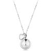 Brosway Collana Donna, Collana Chiama Angeli in Acciaio e Cristalli con Simbolo Cuore | Collezione Chakra - BHKN156