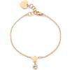 S'Agapõ Bracciale Donna in Acciaio e Cristalli con Simbolo Stella | Collezione Luce - SCE28
