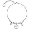 Brosway Bracciale Donna in Acciaio e Cristalli con Simbolo Albero Della Vita | Collezione Chakra - BHKB269