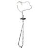 BLUSUPERSHOP artigianale BACIA Mano Bracciale-Anello BACIAMANO Croce Art 4 crocifisso Bagno Argento Bracelet in Omaggio 1 PORTAFRTUNA