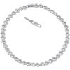 Generic Collana angelica - Collane di cristallo in oro 18 carati, collana delicata di gioielli in oro, cristallo trasparente per donne, matrimonio, festa, matrimonio, San Valentino (Collana, Oro Bianco)