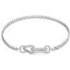 Swarovski Collare Dextera, Pavé, Mescolare Le Maglie, Bianco, Bagno rodio 5655638, única, Cristallo, Bagno al rodio