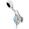 LES FOLIES DI PAOLA GRIECO Charm Lampada di Aladino Genio Desideri per Disney ciondolo pendente in argento 925 - Les Folies per Pandora