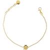 Rue des Mille Bracciale Donna Argento 925 Soggetto Centrale Bombato Quadrifoglio | Bracciale Argento 925 Donna | Braccialetti Donna Argento Con Una Potente Carica Sentimentale