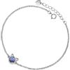 PERIMADE Braccialetto con proiezione di immagini, braccialetto con ciondolo con foto, testo personalizzato e amore in 100 lingue, braccialetto con gatto, in argento Sterling 925, regalo commemorativo