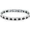 TRUSSARDI Bracciale Uomo in Acciaio, Collezione T-STEEL - TJAXV01