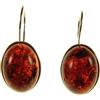 Orecchini - Cozmos Orecchini donna in ambra naturale baltica e argento 925