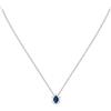 Morellato Collana Donna in Argento 925‰, Zircone Blu, Collezione Tesori - SAIW150