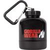 Gorilla Wear Portaproteine e Portacompresse a Portachiavi 60gr Nero