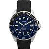 Timex Orologio da uomo Harborside Coast 40mm, Nero/Argento/Blu