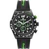 Lorenz Granpremio 030267DD - Orologio Sportivo da Uomo - Orologio Cronografo al quarzo - Orologio con Cinturino in Gomma - Sub 100 metri