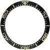 ROUHO 38mm Ghiera Orologio Inserto Lega Anello Sostituzione Inclinato Quadrante Inlay 30,7mm Pezzo per Omega Seamaster Diver 300M - A3
