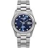 Roamer Orologio da donna analogico al quarzo 852844 Amalfi, Argento/Argento/Blu - 852844 41 49 20, Bracciale