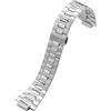 ROUREOX Metallico Cinturino Ricambio Estremità Convessa, 316L Acciaio Inossidabile Braccialetto Orologio, Accessori di Riparazione per Patek Philippe Nautilus 5711/5712/1A-010