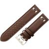 ROUHO Morbida Vera Pelle Cinturino Orologio Ricambio Cinturino, Doppia Fibbia ad Ardiglione per Hamilton Khaki Field H70595593 & H70655733
