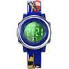 cofuo Orologio digitale sportivo impermeabile per bambini e bambine, per sport all'aria aperta, con sveglia luminosa, cronometro, orologio da polso per bambini, Blu scuro, Digitale
