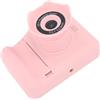 FILFEEL S Print Camera Fotocamera Digitale Anteriore 1080P con Doppio Obiettivo Anteriore e Posteriore con Musica e Giochi Puzzle per Divertimento (Rosato)