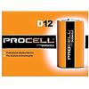 DURACELL D12 PROCELL - Batteria alcalina professionale, 12 pezzi