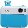 Jectse Fotocamera Istantanea, Lettore MP3 Ricaricabile Fotocamera Digitale con Messa a Fuoco Automatica Schermo IPS da 2,4 Pollici Ripresa Anteriore e Posteriore Multifunzionale per