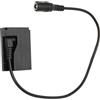 Airshi Batteria Finta LP E12, Display Batteria Smart Chip Kit Adattatore di Alimentazione Batteria Finta Decodifica Completa Protezione Ambiente Sicura per Fotocamere Digitali (Spina UE)
