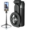Generico 4-in-1 Multifunctional 360° Rotation Magnetic Selfie Stick, Magnetic Selfie Stick Magnetic Phone Tripod Stand with Wireless Remote