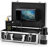 SHEHUALI Telecamera Subacquea, 7 Tft. Monitor 2. 0m / 50m. Cavo a 360 gradi Ruota la fotocamera subacquea, fotocamera da pesca subacquea colore monitor di pesce,Fishfinder(SY8200-20M)