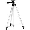 XUCHIL Supporto for treppiede Portatile telescopico for Fotocamera proiettore 1,2 m / 1.5m Lega di Alluminio Antiscivolo interfaccia Universale Leggera 6mm Portaproiettori (Color : 50 to 150cm)