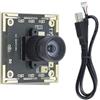 ZEPFJHE IMX335 Modulo Della Macchina Fotografica USB Per Il Computer Portatile 68/100 Gradi 5MP Con Doppio Microfono Webcam Per Il Lettore Pubblicitario Del Computer Portatile Grandangolare Consiglio