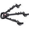 Akozon Treppiede Fotografico Universale Dolly VX-600 Treppiede Pieghevole Dolly 3 Ruote Base con Puleggia Fotocamera Universale