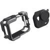 Generico Gabbia rabbit in metallo, compatibile con Insta360, Go Ultra | Protezione anticaduta, telaio ripresa orizzontale-verticale, 80.8x60.5x35mm, 53g
