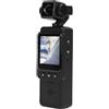 Fabater Videocamera Vlog, Mini Videocamera Audio e Video 1080P con Obiettivo Ruotato di 270°, Supporto per Microfono Esterno, Tasche di Stabilizzazione Cam per Sport All'aria Aperta