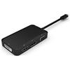 Microconnect USB3.1CCOM10 cavo di interfaccia e adattatore USB C DVI-D, VGA, HDMI, DisplayPort Nero