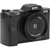GOWENIC Fotocamera Digitale 4K, Fotocamera HD da 48 MP con Schermo IPS da 3,0 Pollici, Zoom 16X, Rotazione di 270 Gradi, Trasmissione Wireless, Telecamera di Rete per Chat Video,