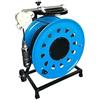 AUBEST Telecamera d'ispezione 100 metri di cavo HD fotocamera da pozzo impermeabile 50mm Pan Tilt rotazione tubo 'acqua telecamera di ispezione con contatore di profondità/video 720P