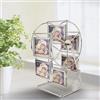Depisuta Elegante Display per Foto Girevole a 360 Gradi, Decorazione per la Casa Vintage per Studio Fotografico di Matrimonio
