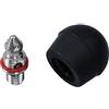 iShoot 3/8 maschio filettato in acciaio inox con manicotto in gomma antiscivolo per monopiede Gitzo e GT1531 GT2531 GT3531, GT2541 GT2542T GT3541